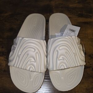 Crocs x Salehe Bembury Pollex Slide Parsnip Off-White Men’s 12 New No Box